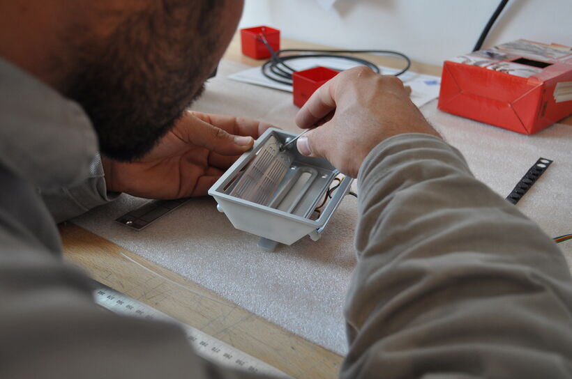 Assembly of the Oerlikon Domino L Design Model in Our In-House Workshop