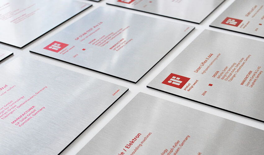 Urkunden des iF Design Award für defortec