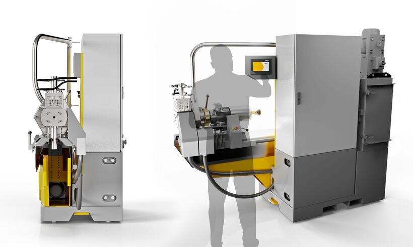 Ergonomic and flexible in every situation thanks to user-centered design: Dual-sided operation and serviceability support ease of maintenance of this machine.