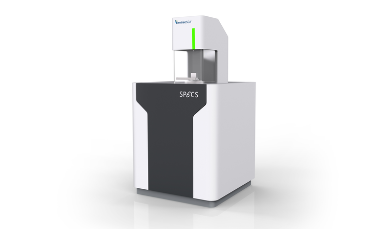 Produktfamiliendesign des EnviroESCA Analysesystems mit einheitlicher Designsprache für wissenschaftliche Laborgeräte.