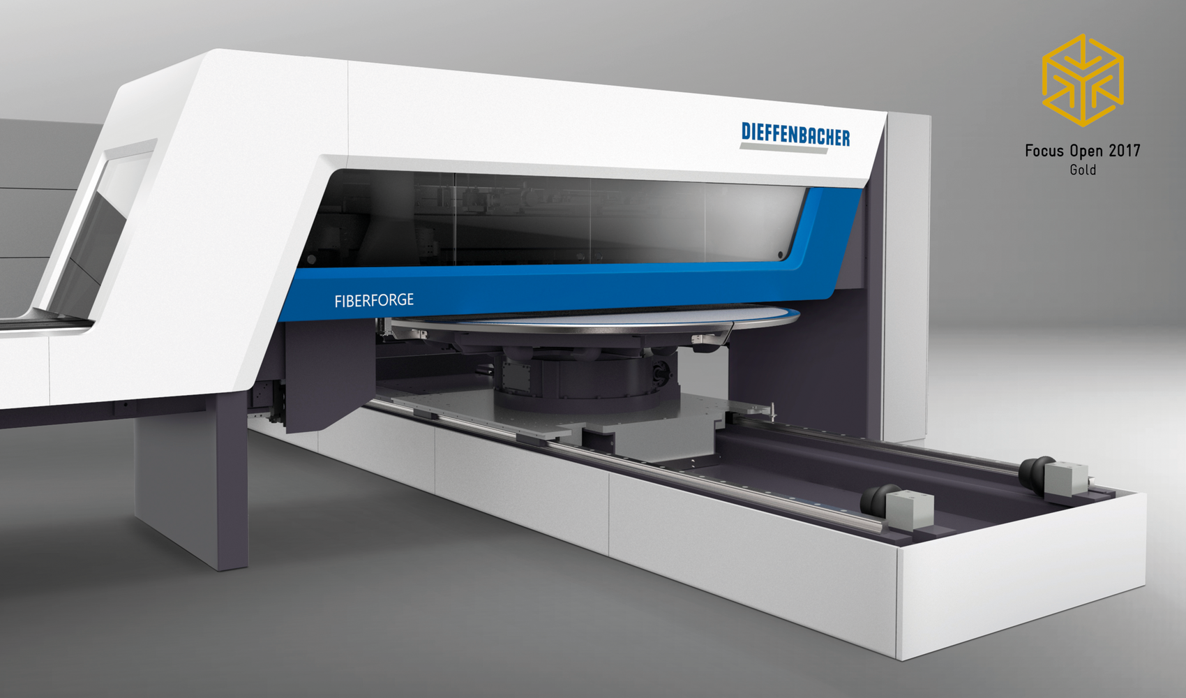 Preisgekröntes Industriedesign und Maschinenentwicklung für automatisierte Composite-Fertigung, Leichtbauanwendungen und industrielle Produktionsanlagen.