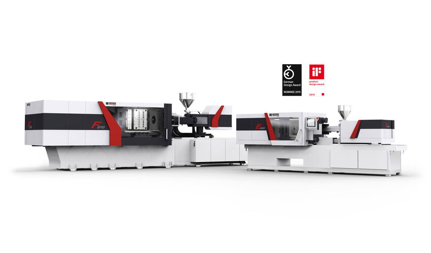 Machine design of a Milacron injection molding machine for high-performance plastics processing - defortec GmbH